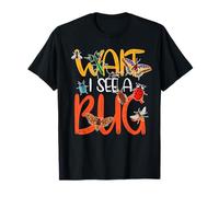 Entomologist Costume Insect Collector Kids Wait i See a Bug T-Shirt
