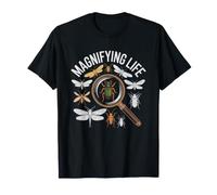 Entomologist Who Explores Forests Better Magnifying Lens T-Shirt