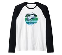 Entomologists Blue Feigning Death Beetle Nerd Insect Lovers Raglan Baseball Tee