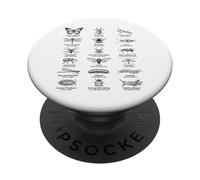Entomology Bug Species Names Scientific Natural History PopSockets Adhesive PopGrip
