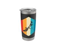 Entomology Entomologists Insect Lover Retro Praying Mantis Stainless Steel Insulated Tumbler