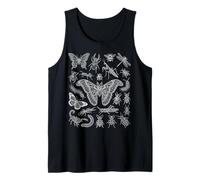 Entomology Insect Species Collection Detailed Natural Forms Tank Top