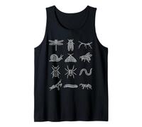 Entomology Insect Species Minimal Natural Forms Study Tank Top