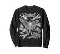 Entomology Insect Species Natural Forms Center Focus Study Sweatshirt