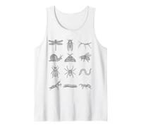 Entomology Insect Species Natural Forms Detailed Study Tank Top