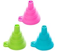 Entonnoir pliable in silicone, 3 pieces, chaleur mini trémie filter, entonnoir approvisionnement de cuisine entonnoir pliable fashion