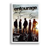 Entourage Cast Signed Autograph A4 Poster Photo Print TV Show Series Season Framed DVD Boxset Memorabilia Gift (A4 POSTER ONLY)
