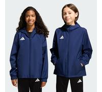 adidas Kids' Entrada 26 Water and Wind Resistant Rain Anorak 13-14 Years Blue