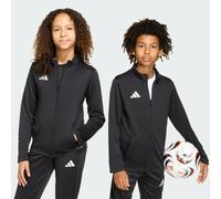 Adidas Entrada 26 Full Zip Sweatshirt Black 9-10 Years Boys,Girls