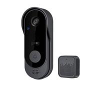 Entrance Camera Motion Detection Two-Way Talk Sensor Monitor | Smart Video Bell Camera Late-Night Visitor Alerts for Home Apartment Front Door Outdoor Remote Work