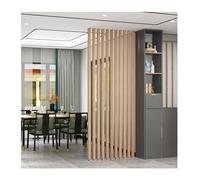 Entrance Hall Partition Screen Column Floor， Wall Partition Room Divider Floor To Ceiling Screen Oak Grain 100-230cm(7root,185cm/72.8in/6.06ft)