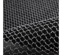 Entrance Mat Metallic Grey Nylon/Vinyl 50x80cm Anti-Slip Mesh Scraper Quick-Dry