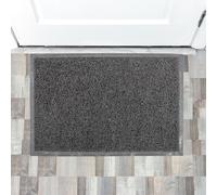 Entrance Mat PVC Storm Grey 60x90cm Coiled Vinyl Indoor Heavy-Duty Non-Absorbent