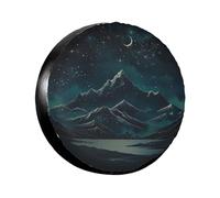 Entre Las Montañas Y Las Estrellas Funda Cubierta Para Rueda Durable Funda Para Neumáticos De Repuesto Weatherproof Cubierta Para Ruedas De Repuesto Para Suv Todoterreno Travel