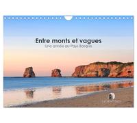 Entre monts et vagues - Une année au Pays Basque (Calendrier mural 2026 DIN A4 horizontal), CALVENDO calendrier mensuel