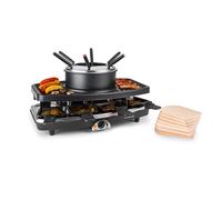 Entrecote 2-in-1 Raclette Grill & Fondue Natural Stone 1100W 8 Persons