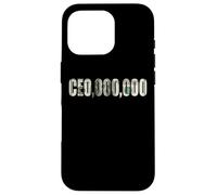 Entrepreneur Businessman - Funny CEO,000,000 Millionaire CEO Case for iPhone 16 Pro