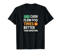 Entrepreneur Cash Quote Business Finance Hustle T-Shirt