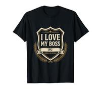 Entrepreneur Co Worker, I Love My Boss PS I Work for Myself T-Shirt