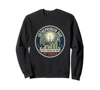 Entrepreneur Dad Business Startup Grow Mindset Father's Day Sweatshirt