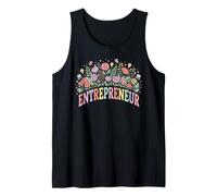 Entrepreneur Floral Business Owner Startup Tank Top