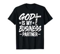 Entrepreneur - God is My Business Partner CEO Motivational T-Shirt