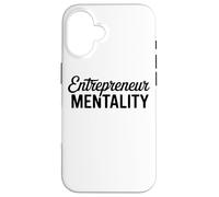 Entrepreneur Mentality Hustle Mindset Focus Case for iPhone 16
