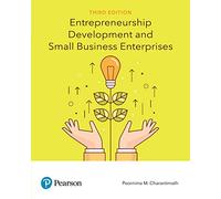 Entrepreneurship Development And Small Business