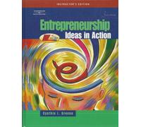 Entrepreneurship: Ideas in Action