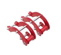 Éntretoise roue voiture Embers For Toyota For Hilux For Revo Front & Rear Lift Kit Machine Dual Shackle Comfort G Shackle 1"-2“ Blue Rack 1 Pair(1 inch)