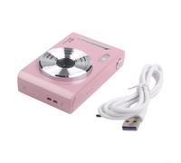 Entry-Level 4K Digital Camera with 64MP Imaging and 8X Zoom, Lightweight Retro CCD for camcorder with Webcam Function for Teens and Content Creation(Pink)