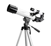 Entry-Level Children Astronomical Telescope, Refraction Telescope with Tripod High-Definition World Dual-Use Monocular C