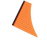 Entry-level Resin Pan Flute Orange 18 Tubes