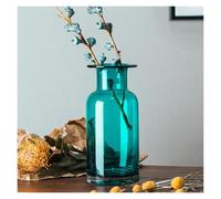 Entryway Decor Vase Cylinder Vases For Centerpieces Decorative Glass Bottle For Home Decor Unique House Gifts(D)