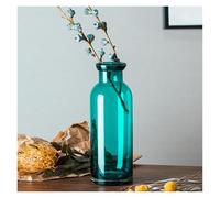 Entryway Decor Vase Cylinder Vases For Centerpieces Decorative Glass Bottle For Home Decor Unique House Gifts(E)