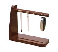 Entryway Key Holder Stand - Tabletop Necklace Jewelry Organizer Rack