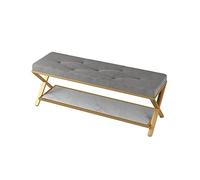 Entryway Shoe Bench with Storage Iron Frame Seat for Hallway Front Door Living Room Mudroom Stylish and Functional Entry Bench nizer