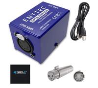 Enttec Open DMX USB 70303 Lighting Interface Controller Widget (Open Source/Hardware) Bundle SIRS-E 5 Pin to 3 Pin XLR Adapter w/SIRS-E Polishing Cloth