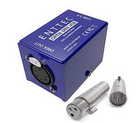 Enttec Open DMX USB Lighting Interface & SIRS-E 70029 5P Male to 3P Female Adapter (Bundle) - No Software Included - Open Source/Hardware Only/Entry Level Model for Beginners