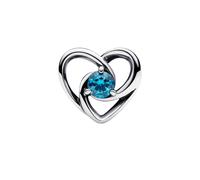 Entwined Heart & Stones Charm - female - Pandora - Bracelets - Blue - ONE SIZE - Accessories ONE SIZE