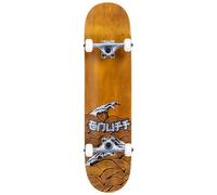 Enuff Big Wave Brown / Silver Complete Skateboard - 8.0"