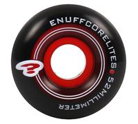 ENUFF Corelites Wheels, Unisex Adult, Black/Red, One Size