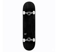 Enuff Logo Stain Factory Complete Skateboard Black 8"