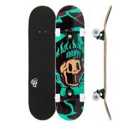 Enuff Pyro III Complete Skateboard - 7 Ply Maple Deck and Premium Components: Decade Pro Trucks, 53mm XX Wheels, ABEC-9 Bearings, Skull Icon Grip Tape