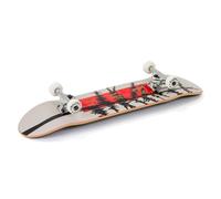 Enuff Skateboards Evergreen Tree Complete Skateboard, Adults Unisex, Warm Grey/Red (Multicolor), 8" x 32"