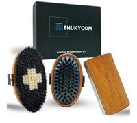 ENUKYCOM Specialized Grooming Tool for Horses & Short-Haired Double-Coated Dogs [for English Bulldog & French Bulldogs, Pit Bull, Boxer, Doberman Pinscher, & More] & Cats- Ideal Gift for Pet Lovers