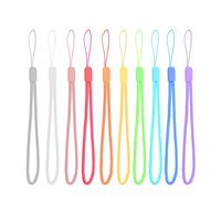 ENUODA 10 Pack Hand Wrist Strap Lanyard Multicolor Nylon for USB Flash Drives, Phones, Cameras, MP3 Players, Keys & More Portable Items