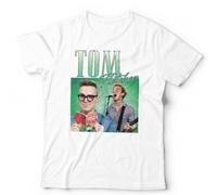 ENURLS Tom Fletcher Appreciation Tshirt Unisex & Kids Homage Throwback McFly Stag Hen WhiteXXX-LargeWhite3XL