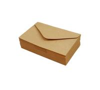 Envelope 20/40/80PCS Envelope Blank Mini Paper Window Envelopes Wedding Invitation for Letters Mailers(40 Pcs Kraft)