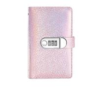 Envelope Challenge Binder Money Saving Wallet with Password Lock Budget Savings Challenges Books for Financial Planning(Pink)